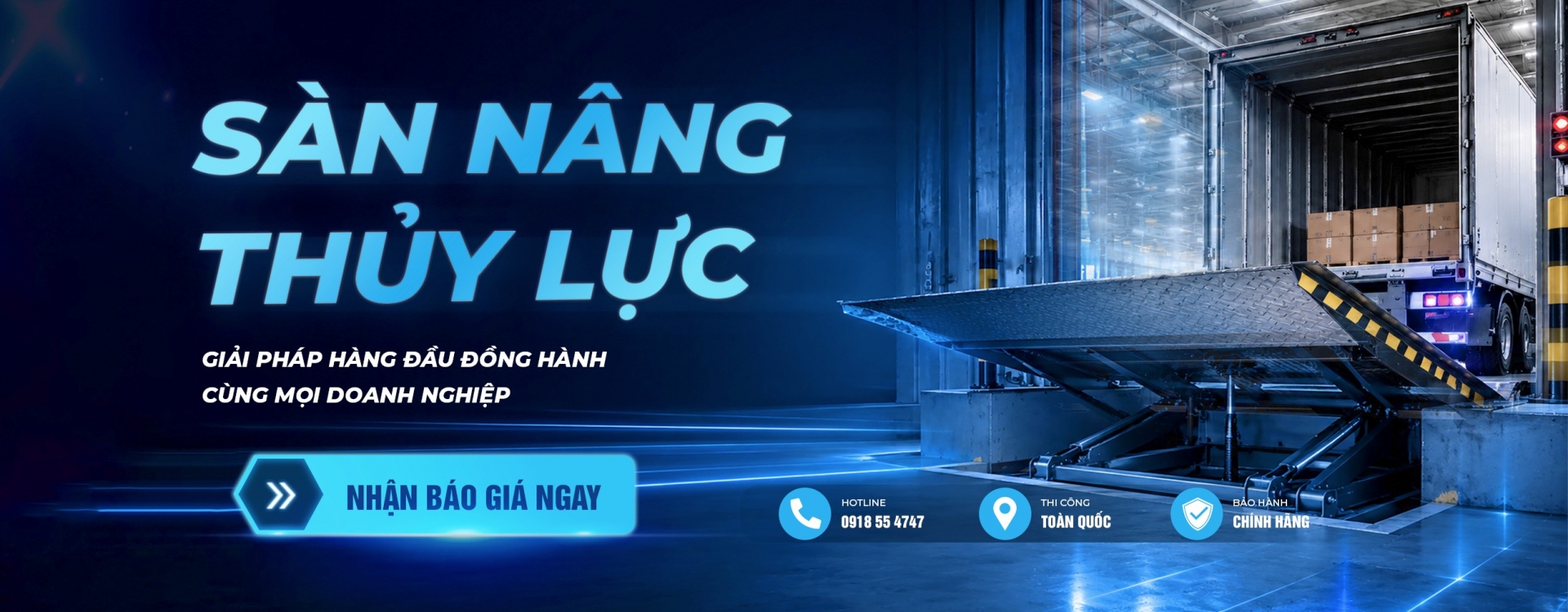 Sàn Nâng Thủy Lực